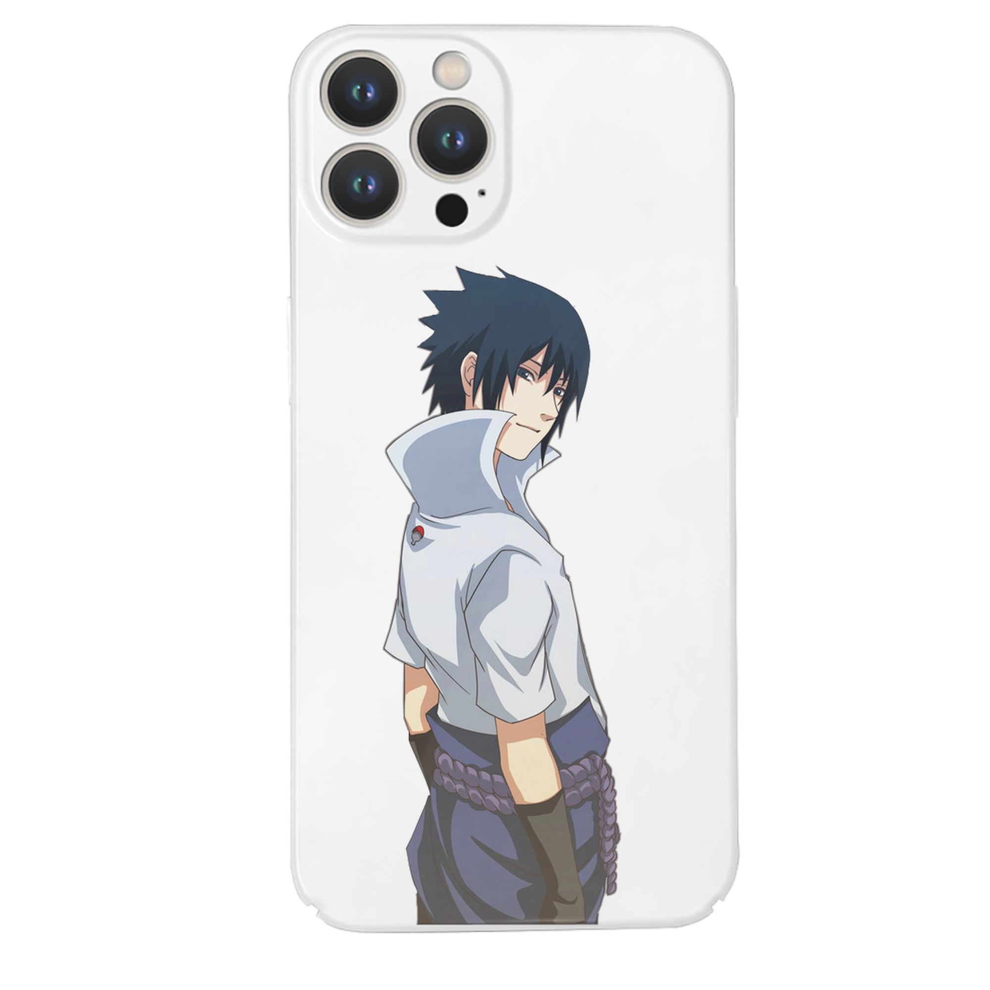 （画像用） NARUTO -ナルト- うちは サスケ Uchiha Sasuke 【iPhone 14シリーズ対応】ハードケース